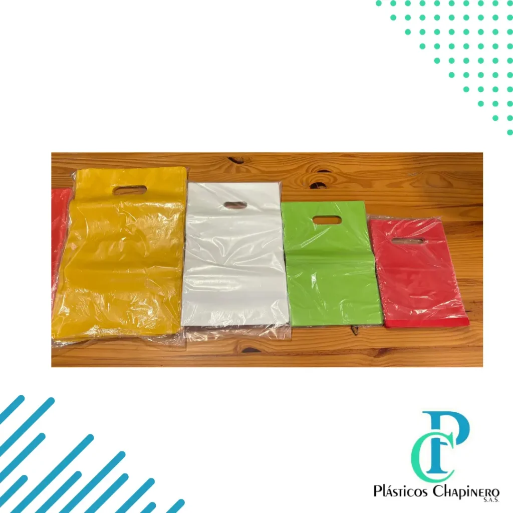 bolsas de presentación en diferentes colores
